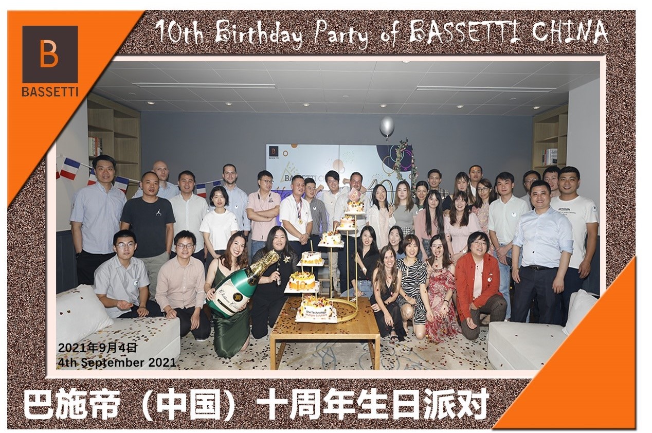 Bassetti China 10th Anniversary Bassetti China 10th Anniversary